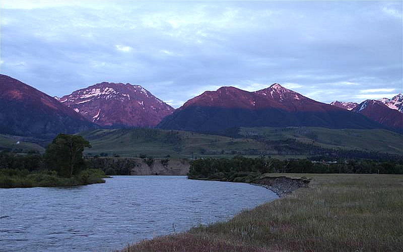 Evening on the Yellowstone River